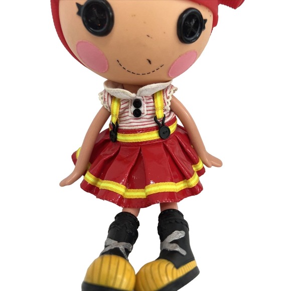 Lalaloopsy Ember Flicker Flame Full Size Doll Flame Red Hair Fire Fighter 05-04 - Picture 7 of 10
